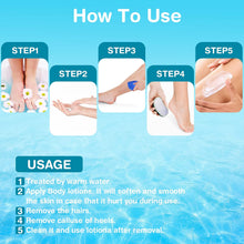 1+1 Magic Crystal Hair Eraser & Foot File, Hair Removal Stone & Callus Remover Stone, Nano Hair Remover Device, Exfoliator to Remove Hard Skin, Painless Silky Smooth Hair Eraser for Women & Men