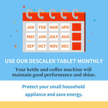 NATRUTH Powerful Limescale Removal, 20 PACKS Kettle Descaler Tablets, Descaler for Coffee Machine,Iron