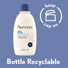 Aveeno Skin Relief Soothing Shampoo  Relieves Very Dry & Sensitive Scalp  300ml [Packaging may vary]