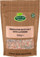 Himalayan Bath Salt with Lavender 500g by Hatton Hill