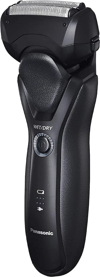 Panasonic ES-RT37 Wet and Dry Rechargeable Electric 3-Blade Shaver for Men (100-240 V)