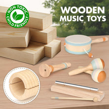 Kids Musical Instruments Baby Musical Instrument Toddler Toys Wooden Toys Baby Maracas Percussion Instruments Musical Toys Sensory Toys for Boys Girls Gift