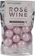 Gift Republic Ros Wine Bath Bombs, Pink, 10-Count