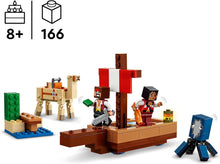 LEGO Minecraft The Pirate Ship Voyage Boat Toy Playset for Kids, Building Set with Squid, Camel and Pirate Figures, Gamer Gift for 8 Plus Year Old Boys and Girls 21259