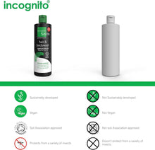 Incognito Java Citronella Hair Body Wash 200ml - Insect and Mosquito Repellent - Nourishes and Promotes Healthy Strong Hair and Skin - Reduces Dandruff Head Lice - Suitable For Both Men and Women