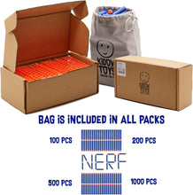 Kidow Toys Nerf Refill Bullets Darts Ammo Pack For Nerf N-strike Elite Series Toy Gun, Premium Nerf Bullets 1000 Pack, 400 Pack And 100 Pack For Nerf Gun Accessories