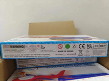 Doloowee 3 Pack Airplane Launcher Toys, 12.6 Inch LED Foam Glider Airplane Catapult, 2 Flight Modes, Outdoor Sports Flying Toys 4 5 6 7 8 9 10 11 12 Years Old Boys Girls Birthday Gifts (Blue)