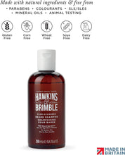 Hawkins & Brimble Beard Shampoo for Men, 250ml - Wash Softens Support Growth & Maintain Chin Fuzz