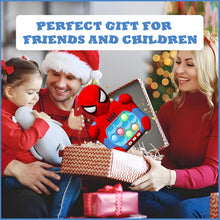 Light Up Pop it Game Quick Push Bubbles Game,Spider Handheld Fast Speed Pushing Game,Electronic Poppet Game Sensory Fidget Toy,Pop Controller Popping Game Puzzle Pop Game for Kid Xmas Birthday Gifts