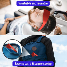 Neckline Shaving Template Curved Silicone Haircut Bands Hair Trimming Guide for Men Hair Cutting Tool Haircut Template for Men DIY HomeRed