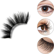 False Eyelashes 4 Pairs - Professional Reusable Face Eyelashes Fit for All Eyes, Natural Thick Hand-Made 3D Faux Mink Eyelashes for a Beautiful Makeup Look (G106)