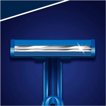 Gillette BlueII Men's Disposable Razors x 5, 2-Blades Razor, Fixed Head