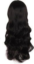 MapofBeauty 28 Inch/ 70 cm Charming Synthetic Fiber Long Wavy Hair Wig Women Party Full Wig (Black)