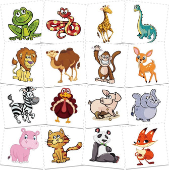 30 Sheets (210pcs) AnimalsSharkCars waterproof Temporary Tattoos For Kids,Cartoon Mixed Styles Tattoos, children's Fake Tattoos stickers toys,boys temporary tattoos, Party Supplies Gifts