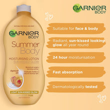 Garnier Summer Body Gradual Self Tan Moisturiser Light 400 ml