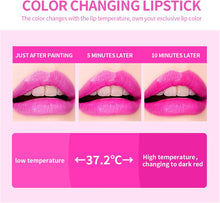 Lipsticks For Women Long Lasting - Matte Lipstick High Pigment - Non Stick Cup Velvet Lipstick - Plumping Lip Gloss Waterproof Lightweight - Warm Change Lipstick Make Up Gifts for Girls and Women