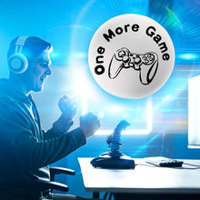 Cobee Funny Destiny Flip Coins, Double Sided Gaming Novelty Coin - One More Game/Go To Bed Gift Decision Maker Coin Gifts for Boyfriend Girlfriend Husband Son Lover Birthday(Silver)