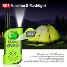 AWANFI Walkie Talkies for Kids Rechargeable, Long Range Walkie-Talkie with Li-Ion Battery, 2 Way Radios, Walky Talky with Flashlight,VOX,USB-C Cable, for Outdoor Camping, Kids Toy for 3-12 Years Old