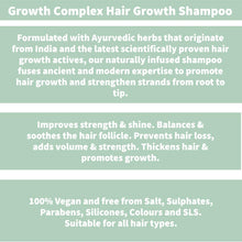 Nature Spell Hair Growth Shampoo and Conditioner Set 300ml x 2  Growth Complex Sulphate Free Shampoo and Conditioner Sets  Improves Strength, Shine & Volume