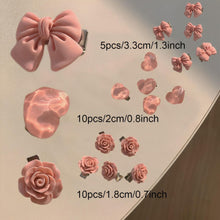 25 Pcs Pink Hair Clips, Hair Accessories For Girls, Girls Hair Accessories, Pink Hair Accessories, Flower Hair Clip, Hair Clips for Girls, for Bridal Wedding Party Thick Long Short Hair