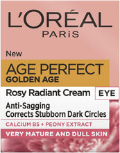 L'Oreal Paris Golden Age Rosy Glow Eye Cream Dark Circles 15 Ml