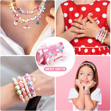 Amteker Bracelet Making Kits for Girls, Jewellery Making Kit Girls Birthday Presents, Gifts for Teenage Girls Arts Craft Kits for Kids Age 4-9, DIY Beads Friendship Bracelet Making Kit 24 Colours