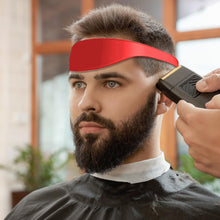 Neckline Shaving Template Curved Silicone Haircut Bands Hair Trimming Guide for Men Hair Cutting Tool Haircut Template for Men DIY HomeRed