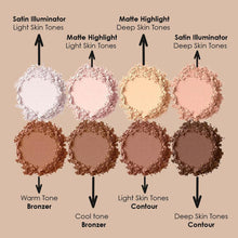 NYX Professional Makeup Highlight & Contour Pro Palette, Powder Contour Kit, Eight Blendable Matte and Pearly Shades