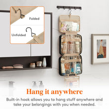 Lifewit Travel Toiletry Bag, Large Hanging Makeup Bag Organizer for Women, Transparent Travel Cosmetic Bag with Hanging Hook for Full Size Bottles, Vacation Essentials, Large, Black