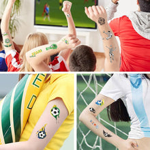 10 Sheets Football Temporary Tattoos for Kids,Waterproof Fake Tattoos,Kids Tattoo Stickers for Boys Girls Fans Children's Tattoo Stickers Birthday Loot Party Bag Filler Favors (Football Tattoos)