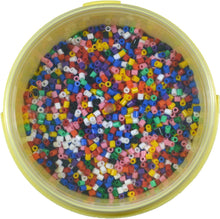 Hama DIY Midi Beads Bucket  Approx. 10.000 Fuse Beads  Mosaic Decoration Arts & Craft for Creative Children Ages 5+  Colour Mix 00