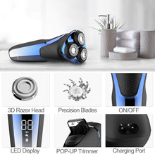 Hatteker Electric Shaver Rotary Shavers for Men with Pop-up Trimmer Waterproof