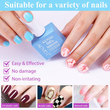 Gel Nail Polish Remover, Gel Polish Remover - Quick & Easy Remove in 3-5 Mins, Gel Remover with Gel Polish Scraper and Nail File, No Damage To Nails