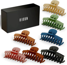 HIOUN Hair Clips Women Hair Claw Clips for Thick Hair / Thin Hairs Pack of 7, Matte