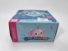 Jiosdo Baby Bath Toys, Octopus Spray Water Light Up Bath Toys, Automatic Induction Water Toys, Bath time shower Bathtub toys Gifts for Toddlers Girls BoysBlue