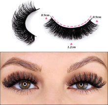 False Eyelashes Russian Strip Lashes 10 Pairs Reusable Natural Look 7D Faux Mink Lashes Fluffy Volume Wispy Fake Eyelashes Handmade Thick Soft Long Dramatic Eyelashes for Makeup (7D32)