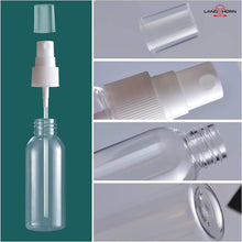 Lang Horn 6 PCS 100ML Spray Bottles Plastic Transparent Mist Spray Bottle empty spray bottle Travel bottle Refillable Small spray bottle small bottles Best for Cosmetic Perfume and Liquids