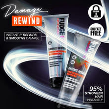 Fudge Professional Damage Rewind Reconstructing Conditioner, Bulk Size, Hair Repair, 90 Percent Stronger Hair, Bond Repair Technology, 1 Litre