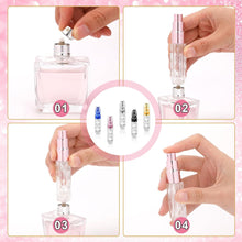 KALIONE 5 Pcs Perfume Atomiser Refillable Mini Spray Bottle Travel Perfume Bottle Perfume Atomizers Refillable Spray Bottle for Travel Small Empty Sample Containers Bottle