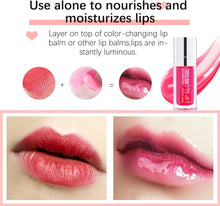 Hydrating Lip Glow Oil Long Lasting Lip Plumper Gloss with Big Brush Clear Lip Gloss Moisturizing Lip Oil for Lip Care and Dry Lips