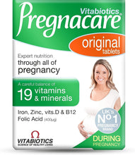 Pregnacare Original Formula Tablets During Pregnancy Support Vitamins and Supplements, 30 Tablets