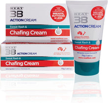 Neat 3B Action Cream, Antiperspirant and Anti Chafing Cream, Excessive Sweating Treatment, Prevent Chafing, Irritation and Sweat Rash, Effective Protective Emollient -- Unscented (75ml)