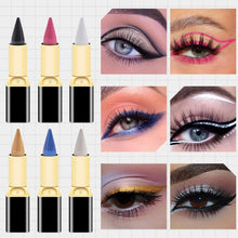 Eyeliner, Long Lasting Blue Eyeliner Pencil Waterproof Eye Liner Pencils, Quick Dry Easy Control Smudge Proof Matte Finish Makeup Eye Liners For All Eye Shapes (05 Blue)