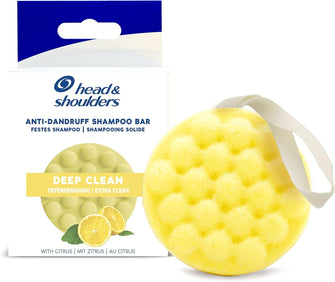 Head & Shoulders Anti-Dandruff Solid Shampoo Bar, Deep Clean, With Citrus, 70g