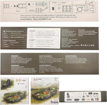 LZDMY Kids Train Track Toy Set with Variable Track for 2 3 4 5 6 7 Years Old, Toddlers Educational Construction Toys, Electric Train Track Playset, Boys Girls Birthday Gifts