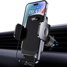 Blukar Car Phone Holder, Air Vent Car Phone Mount Cradle 360 Rotation - Upgraded Super Stable Hook Clip - One Button Release Holder for iPhone, Galaxy, All 4.0''-6.7'' Smartphones