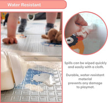 KandyToys Wild Life Foldable Baby Play Mat  Thick Padded XPE Baby Crawl Mat  Waterproof  Safe