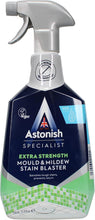 Astonish Specialist Extra Strength Mould & Mildew Stain Blaster Spray, for Fast Mould Removal, 750ml