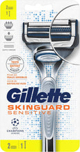 Gillette SkinGuard Sensitive Razor + 1 Razor Blade for Men, for Sensitive Skin and Prevents Skin Irritation