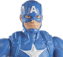 Marvel Avengers Titan Hero Series Captain America 12 Action Figure, Blue